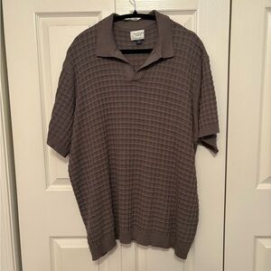 Men's Knit Polo Shirt